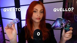 ASMR Challenge Questo o Quello [upl. by Celie]