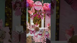 Butterfly decoration butterfly decoration balloon eventplanner sialkot [upl. by Iarised]