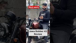 Jawa Bobber Ownership Review 2024 jawabobber bikereels bikereview caraccessories [upl. by Merwyn612]