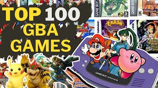 Top 100 Best Gameboy Advance GBA Games [upl. by Ehtnax484]