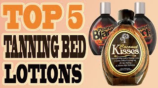 ✅Tanning Bed Lotion – Top 5 Best Indoor Tanning Lotions in 2023 [upl. by Aiynot997]