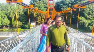 തുമ്പൂർമുഴി hanging bridge elephant bridge tourist tour tourism kerala entertainment [upl. by Jinny]