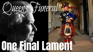 Queen Elizabeth II  one final lament “A Salute to the Royal Fendersmith” [upl. by Iznyl]