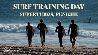 Surf Training Day in Supertubos Peniche [upl. by Fitzgerald]