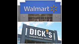 Dicks sporting goods and Walmart [upl. by Ettenot937]