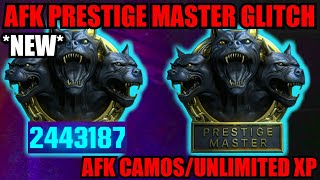 NEW AFK PRESTIGE MASTER GLITCH BO6 CAMOUNLIMITED XP GLITCH BO6 BO6 GLITCHES BO6 ZOMBIE GLITCH [upl. by Adnyl]