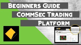 CommSec Platform A Beginners Guide to getting into the stock Market in Australia [upl. by Cirek982]