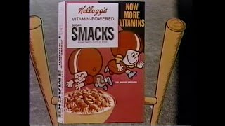 Kelloggs VitaminPowered Sugar Smacks Cereal Commercial 1960s [upl. by Ferdinand135]