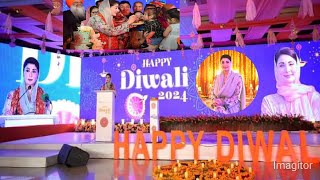 Maryam Nawaz Sharif Celebrated Diwali With Hindu And Sikh Citizens Pakistan ❤️ HAPPY DIWALI 2024 [upl. by Scholz]