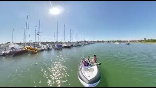 Fareham creek on Richards dinghygo [upl. by Einot]