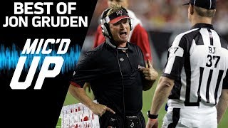 Jon Grudens Best Micd Up Moments  Sound FX  NFL Films [upl. by Nahshunn]