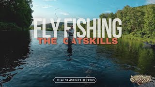 Fly Fishing the Catskills  Rising Trout Everywhere [upl. by Adeuga]