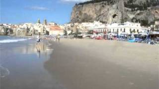 Lido Poseidon beach in Cefalù Sicily [upl. by Demetra781]