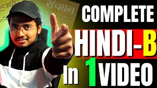 COMPLETE Class 10th Hindi B in 1 Shot  Class 10 Hindi in One Shot  Complete Sparsh  Kritika 2023 [upl. by Oaht293]