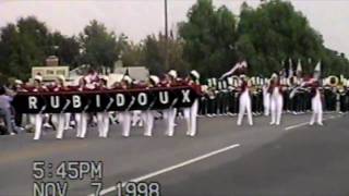 Rubidoux HS  The Royal Welch Fusiliers  1998 Chino Band Review [upl. by Areehs]