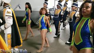 NCAT Marching Out 2018 vs Alcorn State [upl. by Ham]