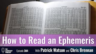 How to Read an Ephemeris for Astrology [upl. by Mall199]