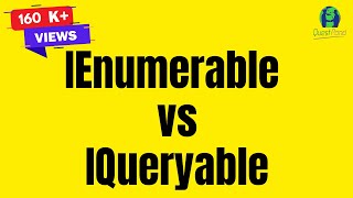 IEnumerable vs IQueryable C  C Interview Questions  Csharp Interview Questions and Answers [upl. by Maxima]