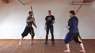 How To Fight With The Quarterstaff 1  Basic Attack [upl. by Lleoj314]