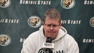 Bemidji State Womens Hockey Media Availability Nov 1 2023 [upl. by Sane]