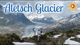 Aletsch Glacier 4K  UNESCO World Heritage Site [upl. by Jain]