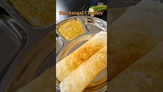 Ridge Gourd Chutney  How To Make Peerkangai Chutney In Tamil  Side Dish For Idli Dosashortsfeed [upl. by Metzger]