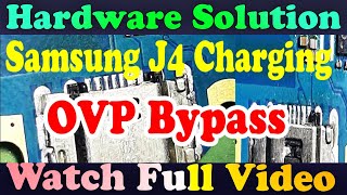 Samsung J4 Charging Problem Fix OVP IC Short OVP BYPASS 100 Working GSMFreeEquipment [upl. by Laenahtan88]