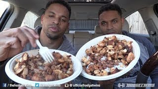 Eating Qdoba Mexican Grill Cause We Cutting hodgetwins [upl. by Yecad]