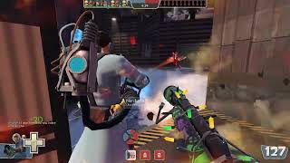 Team Fortress 2 Pyro Gameplay [upl. by Longawa]