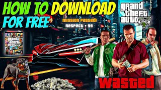 GTA 5 Highly Compressed Pc Game Downlaod 2023  How To Download GTA 5 In Pc Highly Compressed [upl. by Lavery]