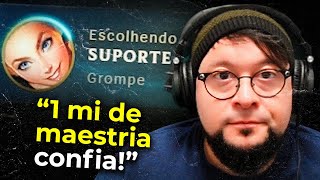 CONFIEI NA LUX SUPORTE DO FERRO COM 1 MILHÃO DE MAESTRIA  League of Legends [upl. by Akirahc11]