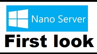 Windows Server 2016  Nano server First run after installation [upl. by Tiebout]