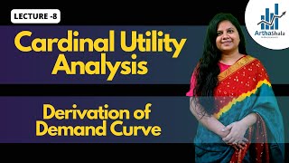 Derivation of Demand Curve in Cardinal Utility Analysis  BECC 101105  UGC NET ECONOMICS  IES [upl. by Nnylireg]