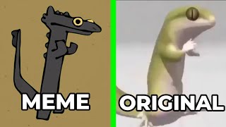 Toothless Dancing Original Vs Meme [upl. by Ydnirb]