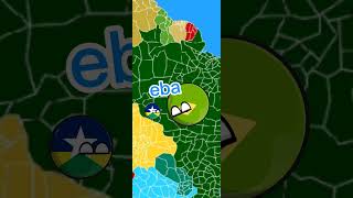 A Rondônia virou independente rondônia paises countryballs mapa [upl. by Llemar]