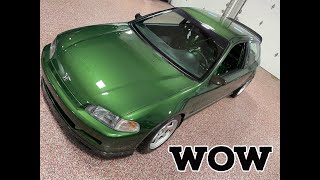 I bought the CLEANEST Civic EG hatchback in the world😳😱😳 [upl. by Aduhey481]