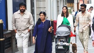 Mega Family Currently Roaming in London Streets  Ram Charan  Chiranjeevi  Klin Kaara Konidela [upl. by Enylhsa]