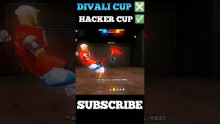 FREE FIRE DIVALI CUP😚 or HACKER CUP 😡 freefire ff ffshorts shorts divalispecial fftoday [upl. by Ibby]