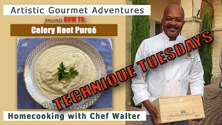 Celery Root Puree Recipe [upl. by Yenoh]