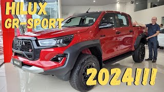 NOVA TOYOTA HILUX GRSPORT 2024 [upl. by Hett741]