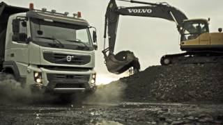 Volvo Trucks  The new Volvo FMX in action [upl. by Naol]