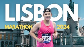 Lisbon Marathon 2024  My third marathon  Sub 4 [upl. by Nilyahs881]