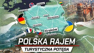 Polska staje się TURYSTYCZNYM RAJEM  Wielka szansa na rozwój [upl. by Ailesor773]