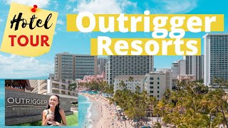 Outrigger Reef vs Outrigger Waikiki  HOTEL Tour  OAHU [upl. by Aisetra]