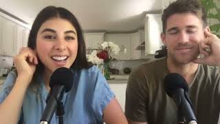 Matt Bennett and Daniella Monet talking about Liz Gillies  May 20 2020 [upl. by Juster]