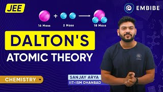 Daltons Atomic Theory  Sanjay Arya IIT  Chemistry Expert  Chemistry  JEE  Embibe Achieve JEE [upl. by Atteroc]