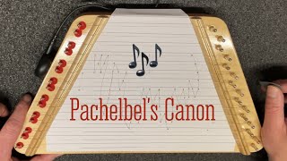 Pachelbel’s Canon played on the zither lap harp [upl. by Lattie]