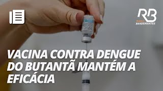 Vacina contra dengue do Butantã manteve a eficácia [upl. by Catha]