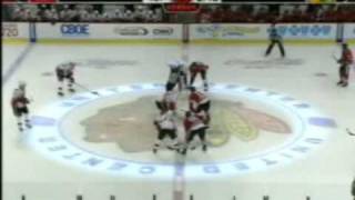 Flames  Blackhawks Miracle Comeback October 12 2009 [upl. by Yrhcaz]