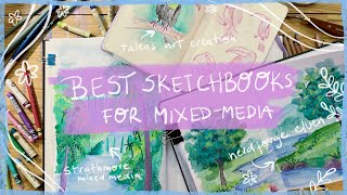 My Favorite Sketchbooks for Mixed Media Art [upl. by Eical948]